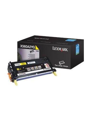 Lexmark X560A2YG Laser cartridge 4000pages Jaune cartouche toner et laser