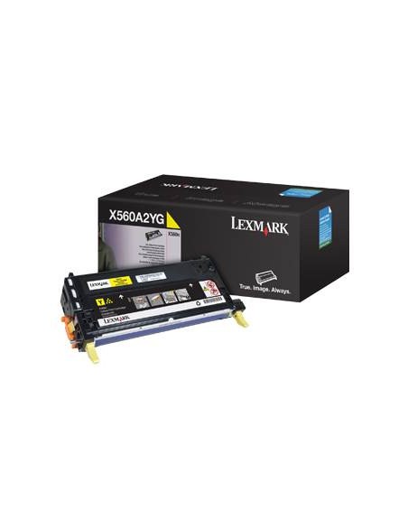 Lexmark X560A2YG Laser cartridge 4000pages Jaune cartouche toner et laser