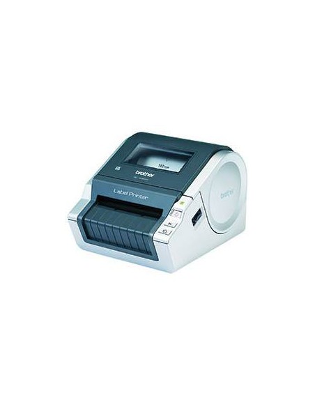 Brother QL-1060N Thermique directe 300 x 300DPI Gris, Métallique imprimante pour étiquettes