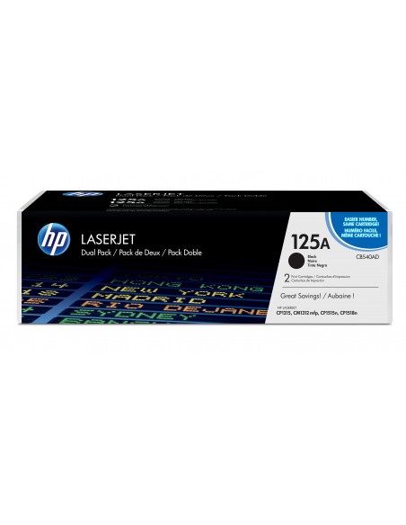HP 125A pack de 2 toners LaserJet noir authentiques