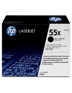 HP 55X toner LaserJet noir grande capacité authentique
