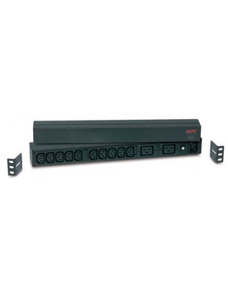 APC RACK PDU BASIC 1 U 16A 230V Noir unité de distribution d'énergie