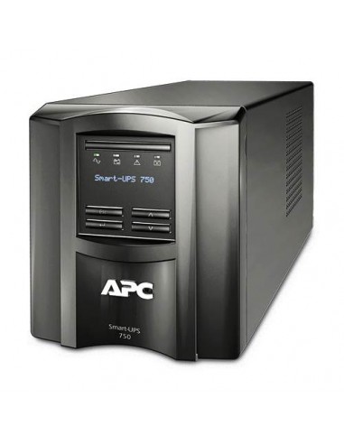 APC Smart-UPS Interactivité de ligne 750VA 6sortie(s) CA Tour Noir alimentation d'énergie non interruptible