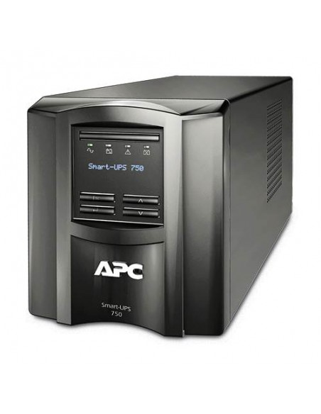 APC Smart-UPS Interactivité de ligne 750VA 6sortie(s) CA Tour Noir alimentation d'énergie non interruptible