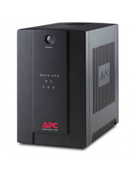 APC Back-UPS RS 500 500VA 5AC outlet(s) Tour Noir alimentation d'énergie non interruptible