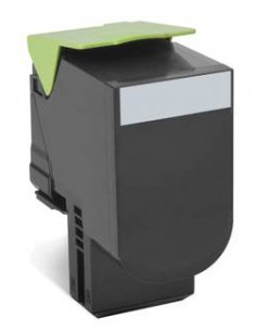 Lexmark 80C80K0 1000pages Noir cartouche toner et laser 2