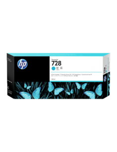 HP 728 300-ml Cyan DesignJet Ink Cartridge