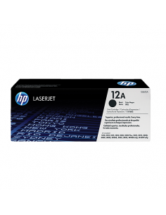 HP 12A 2-pack Black Original LaserJet Toner Cartr