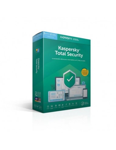 Kaspersky Total Security 2019 5 Postes / 1 An Mult