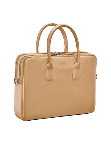 Mobilis Origine Twice Briefcase 11-14 - Tan