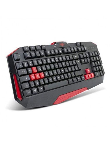 SPIRITGAME PRO,K3 Gaming keyboard,104 keys, 8 red