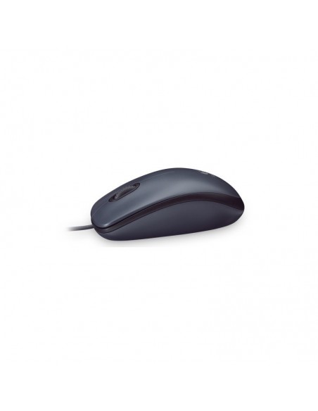 LOGITECH Corded Mouse M100 ( Mouton) Black (910-001602)