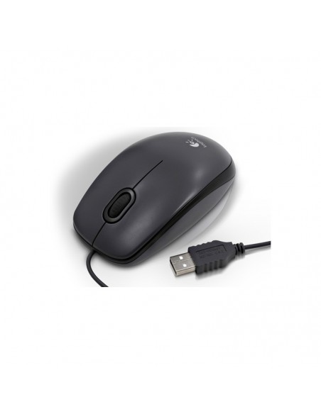 LOGITECH Corded Mouse M100 ( Mouton) Black (910-001602)