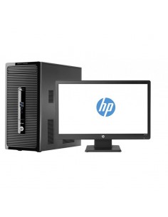 HP 400G3 MT i3-6100 4GB 500GBWindows 10dg+Ecran 20" 1Yr Wty (T9S67EA)