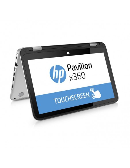 HP PAV X360 i3-6100U 13.3 pouces 4GB 500GB Windows 10 Silver (P1D29EA)