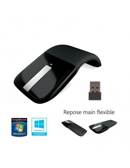 MS ARC Touch Mouse EMEA EF EN/AR/FR/EL/IT/ES/TR Hdwr Black (RVF-00051)
